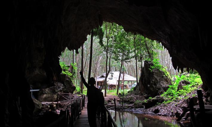 圖五 泰國南部可蘭洞 Klang Cave 入口.JPG