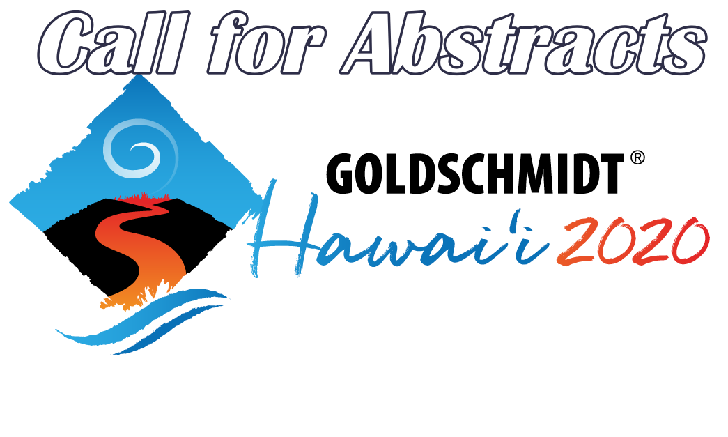 Call for Abstracts:  Goldschmidt 2020